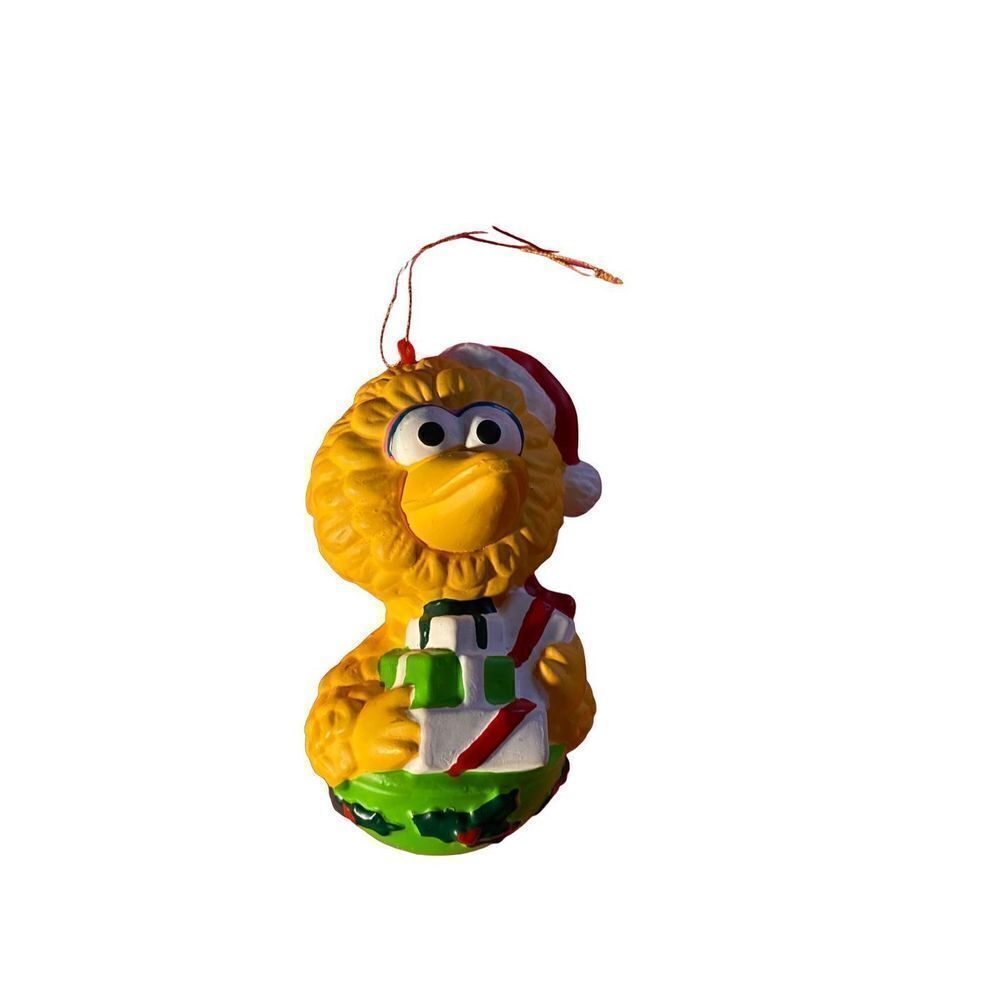 Kurt S Adler, Sesame Street, big bird Christmas tree ornament/Jim Henson, 4 x 2